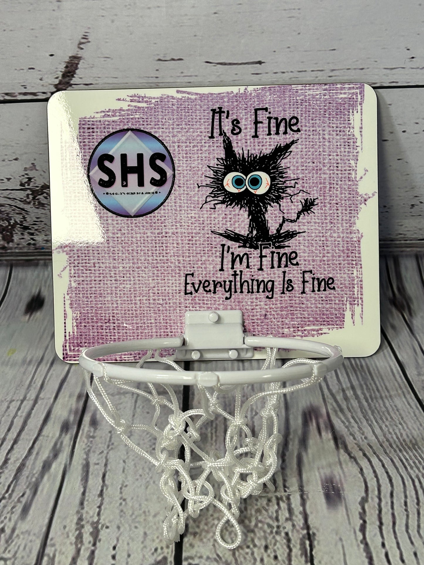 Design Your Own - Mini Basketball Net with Photo or Design