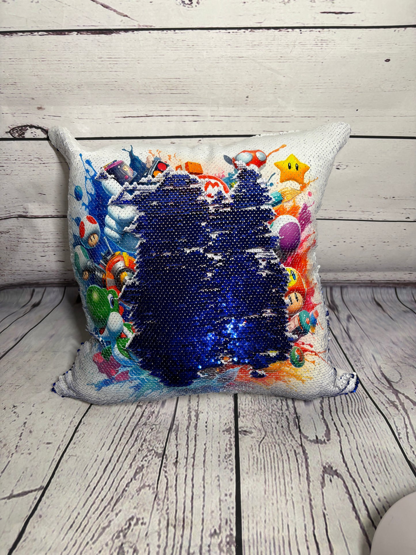 Design Your Own - Cushion Cover, Sequin - various colours