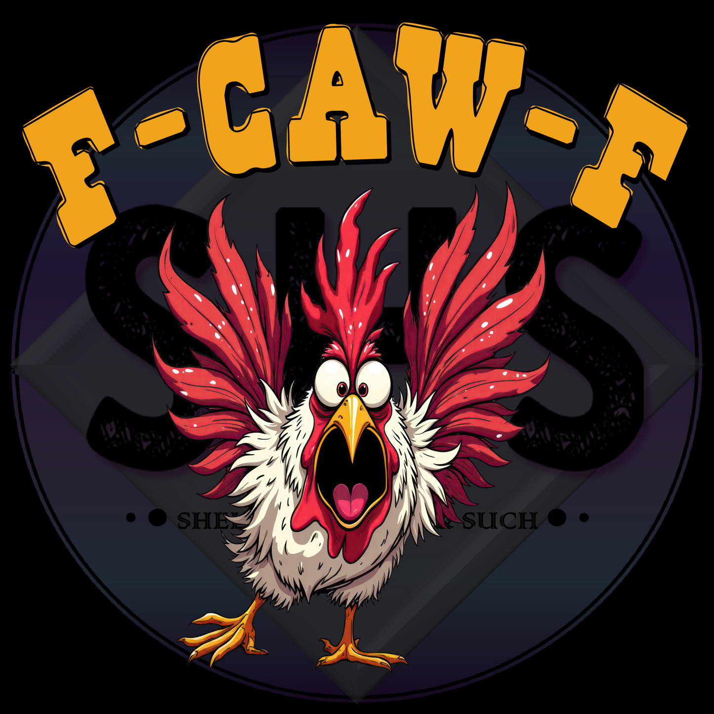 F-Caw-F, Chicken - PNG files