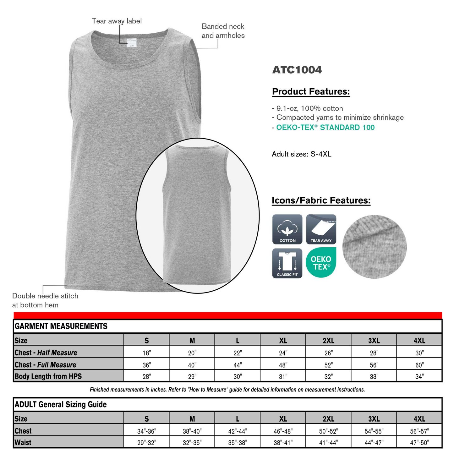 Design Your Own - Unisex Tank Top, ATC1004
