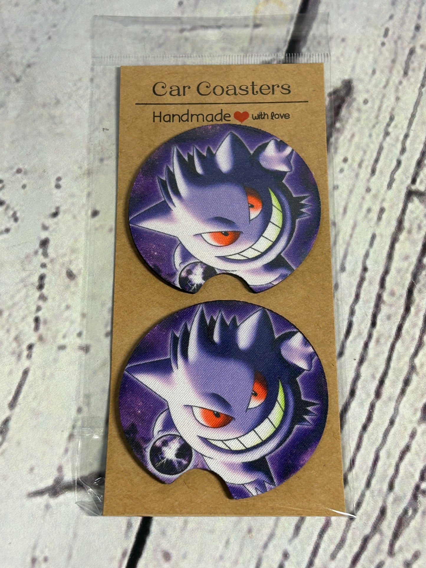 Design Your Own - Set of 2 Vehicle, Car, SUV, Truck cup holder coasters