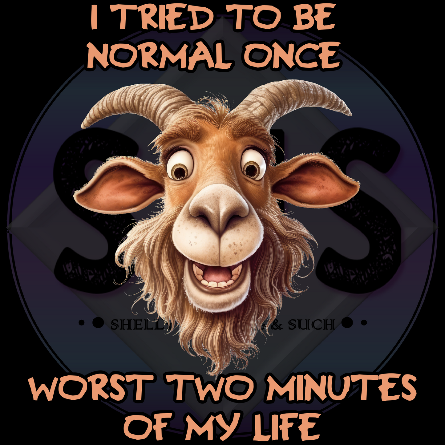 I tried to be normal once Worst two minutes of my life, goat PNG files