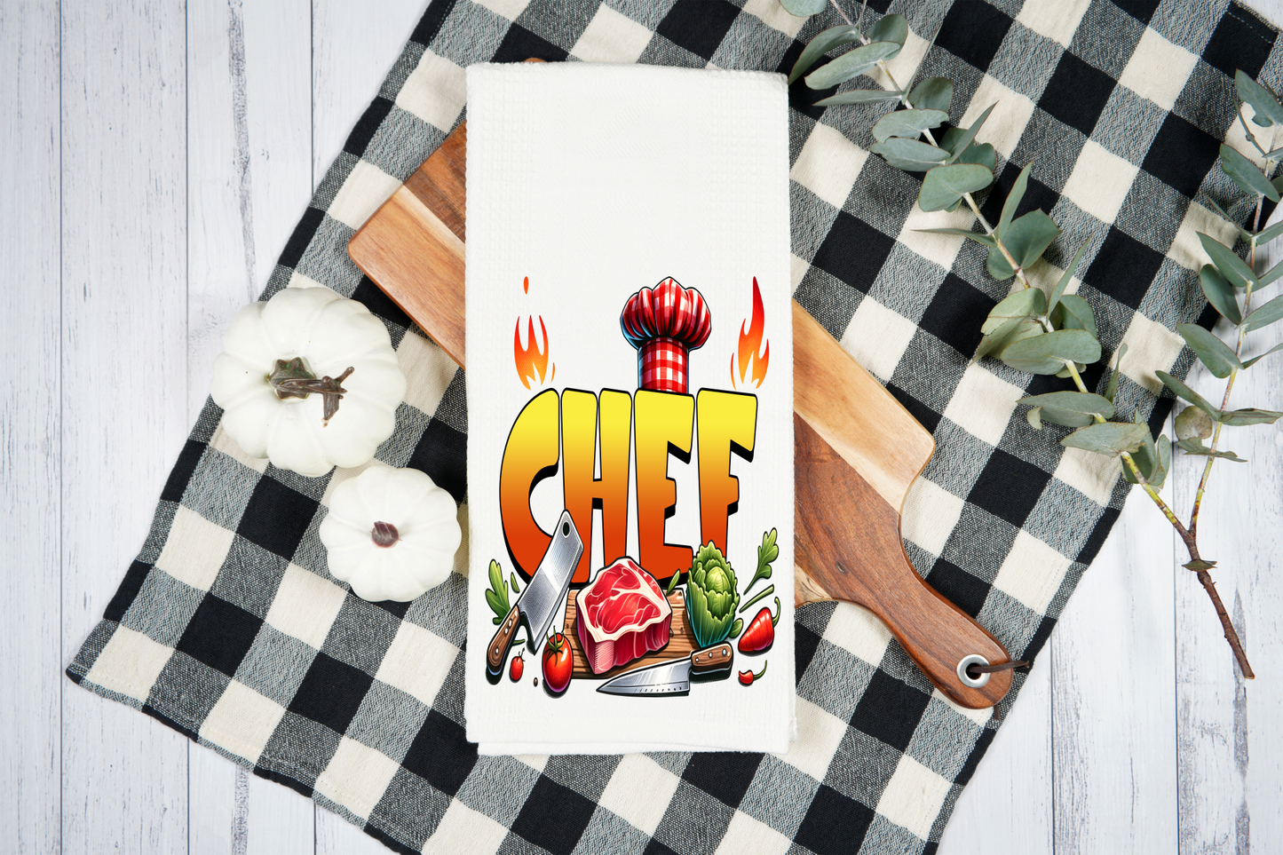 Chef - Dish Towel, Kitchen Towel