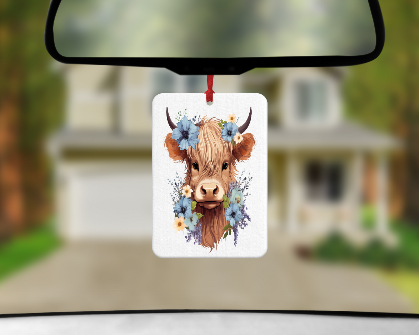 Highland Cow, 9 designs to choose from - Air Freshener