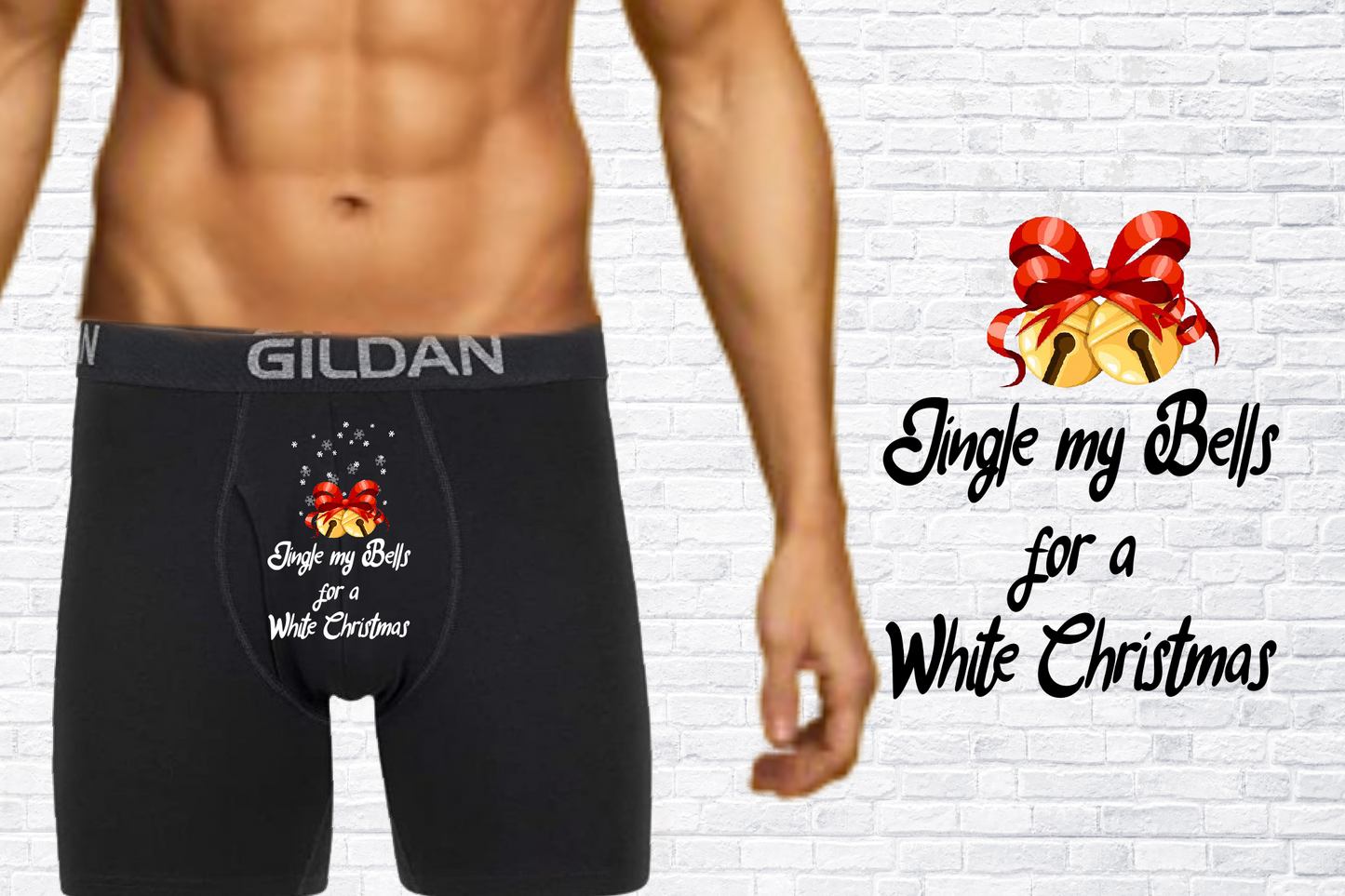 Jungle My Bells For A White Christmas - Men's Boxers Or Briefs