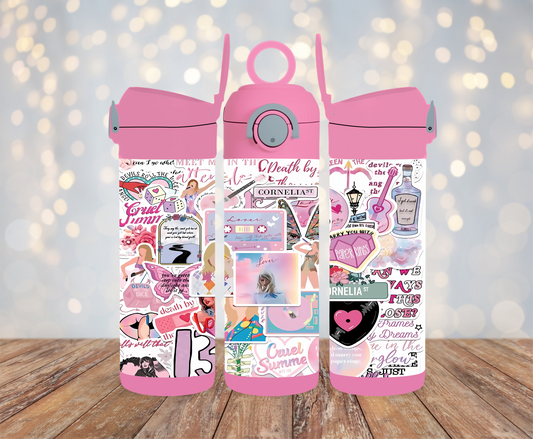 Taylor Collage 2 - 12oz Kids Water Bottle