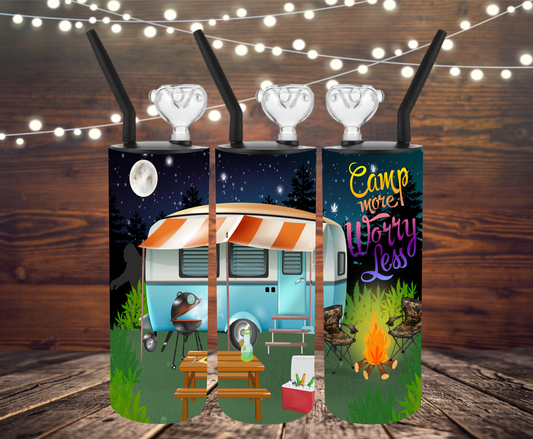 Camp More Worry Less - Hookah, Bong, Cold Smoke Pipe