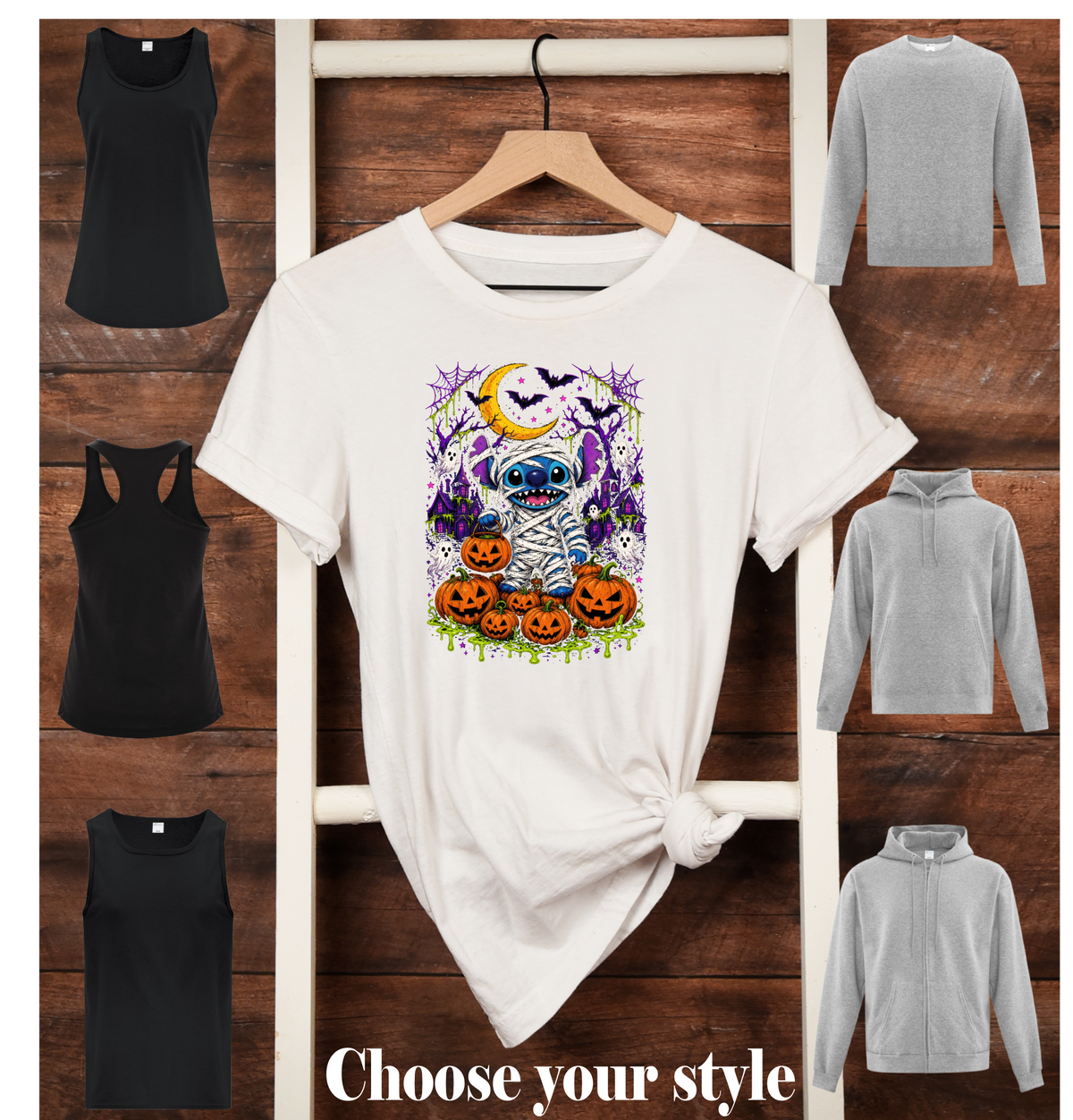 Mummy Stitch - Adult T-Shirts, Tanks, Sweatshirts & Hoodies