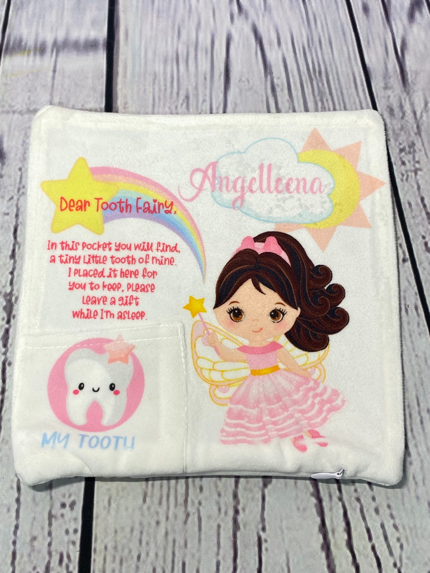 Design Your Own - Tooth Fairy Cushion, 2 styles to choose from