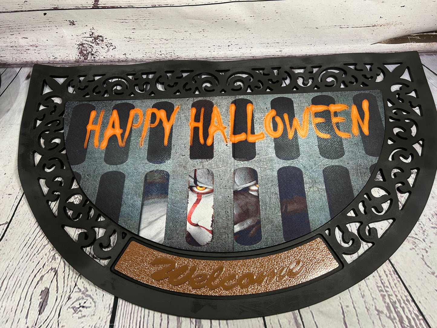Design Your Own - Door Mat with Insert or Insert Only, 1/2 round heavy rubber
