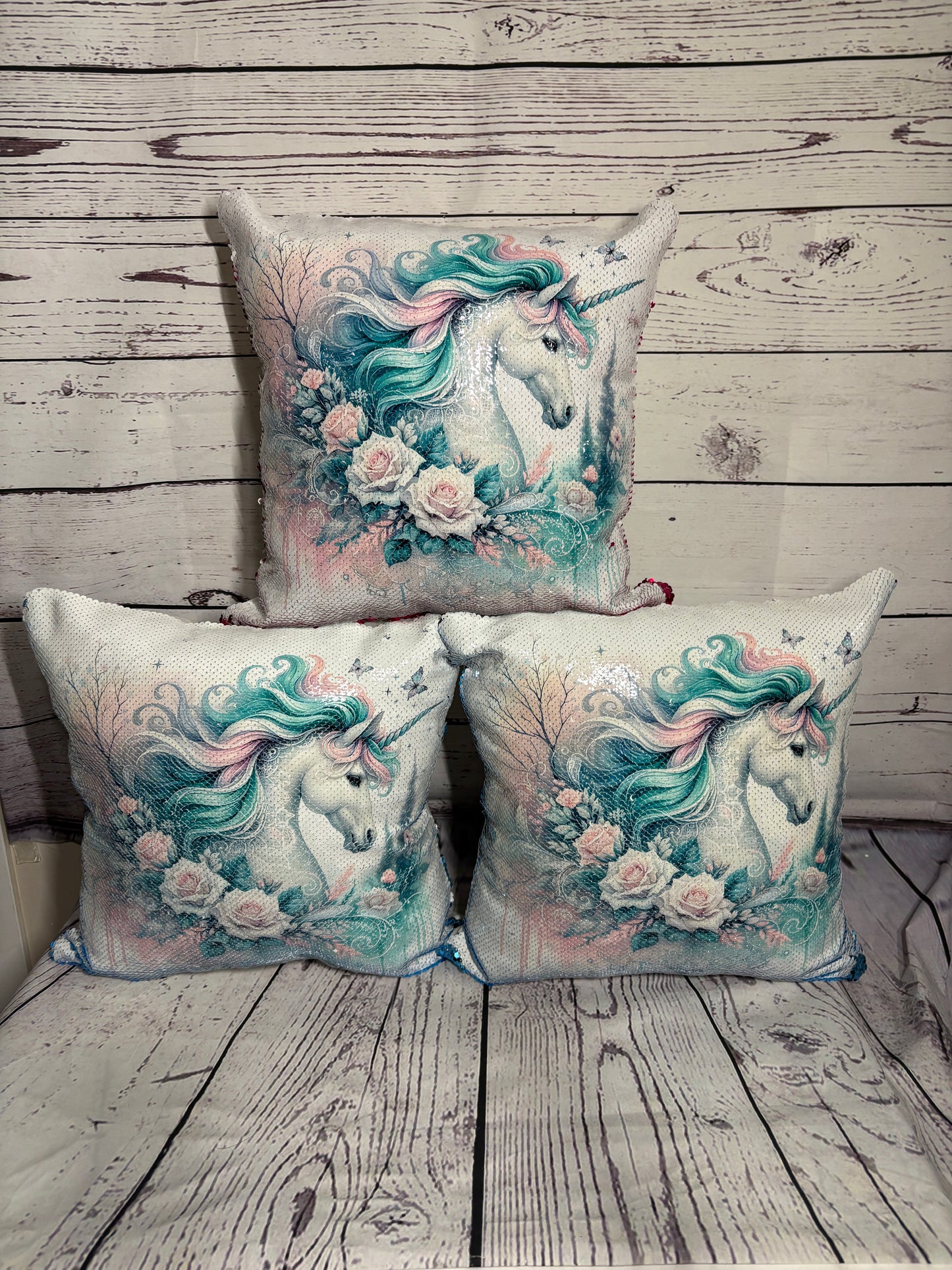 Design Your Own - Cushion Cover, Sequin - various colours