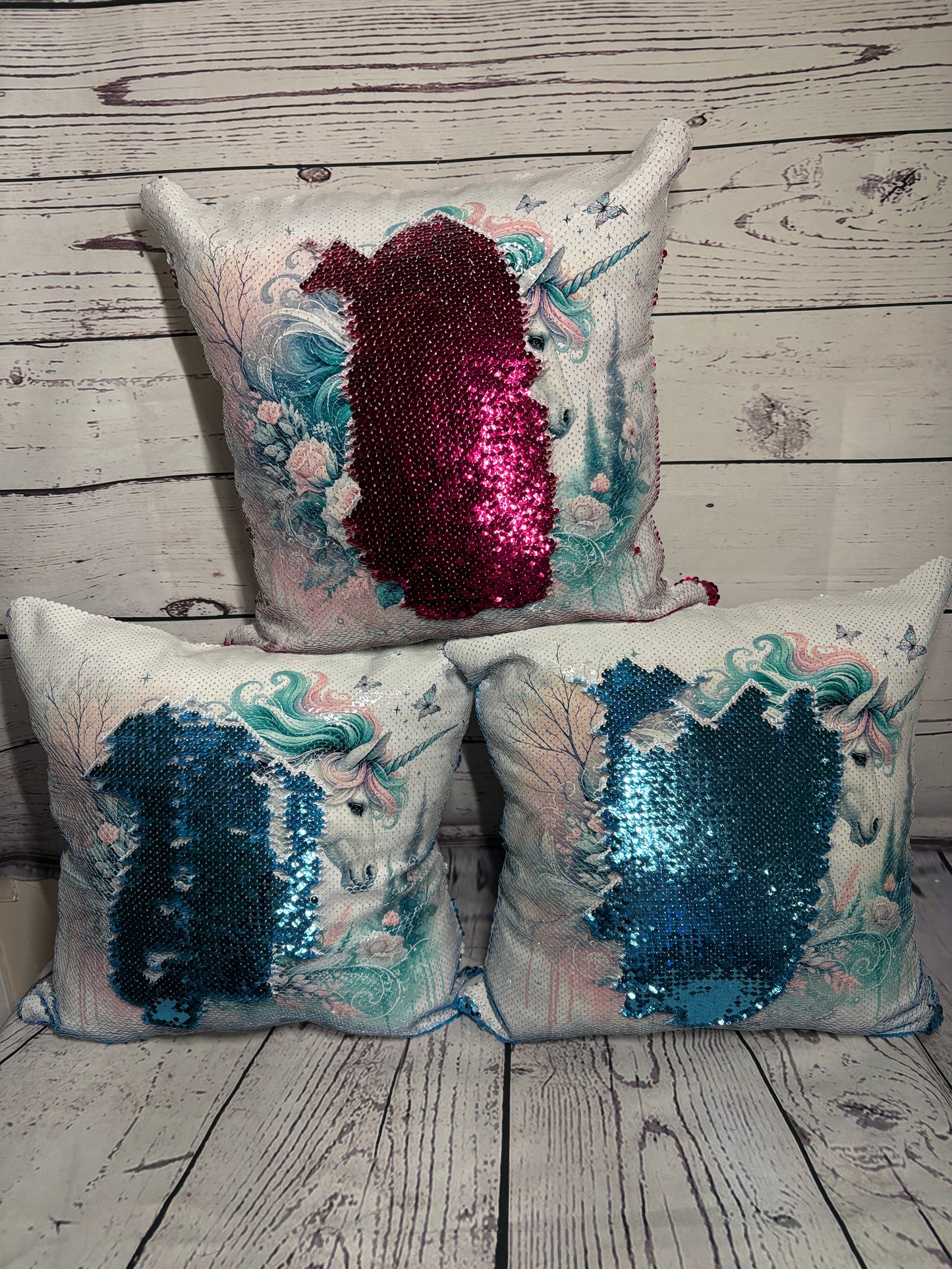 Design Your Own - Cushion Cover, Sequin - various colours