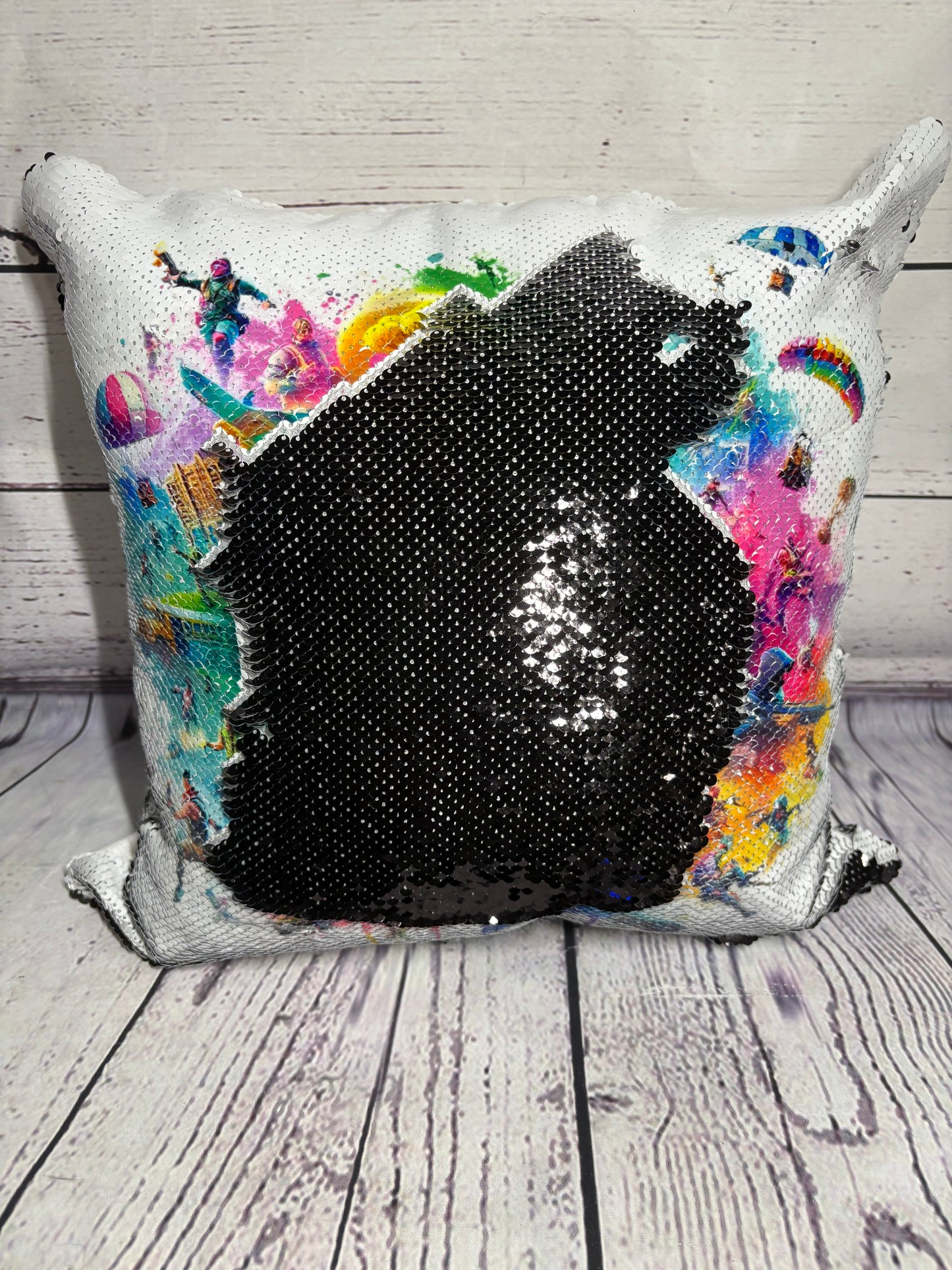 Design Your Own - Cushion Cover, Sequin - various colours