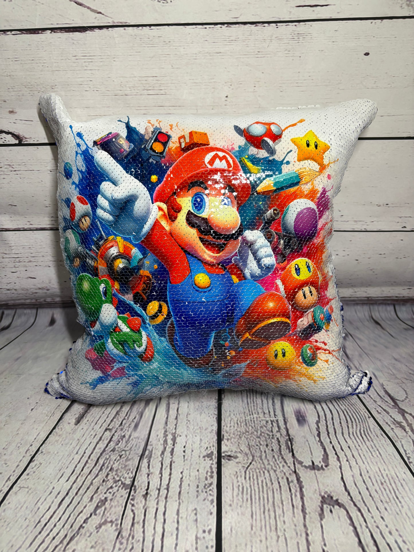 Design Your Own - Cushion Cover, Sequin - various colours