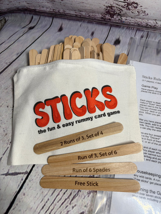 Sticks Set - The Fun & Easy Rummy Card Game