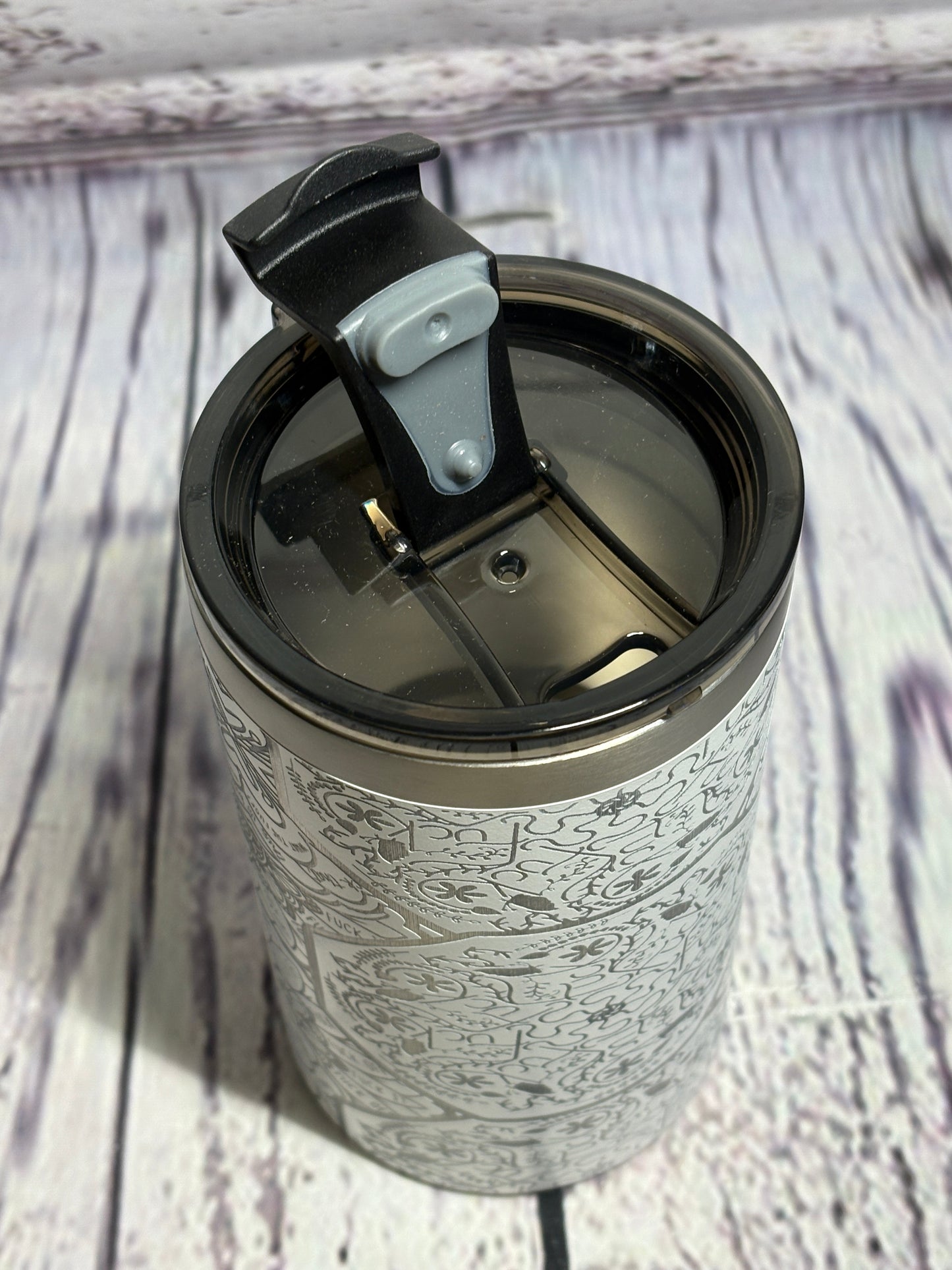 Sunflower Fuck You - 4 in 1 Stainless Insulated Can Cooler/Tumbler