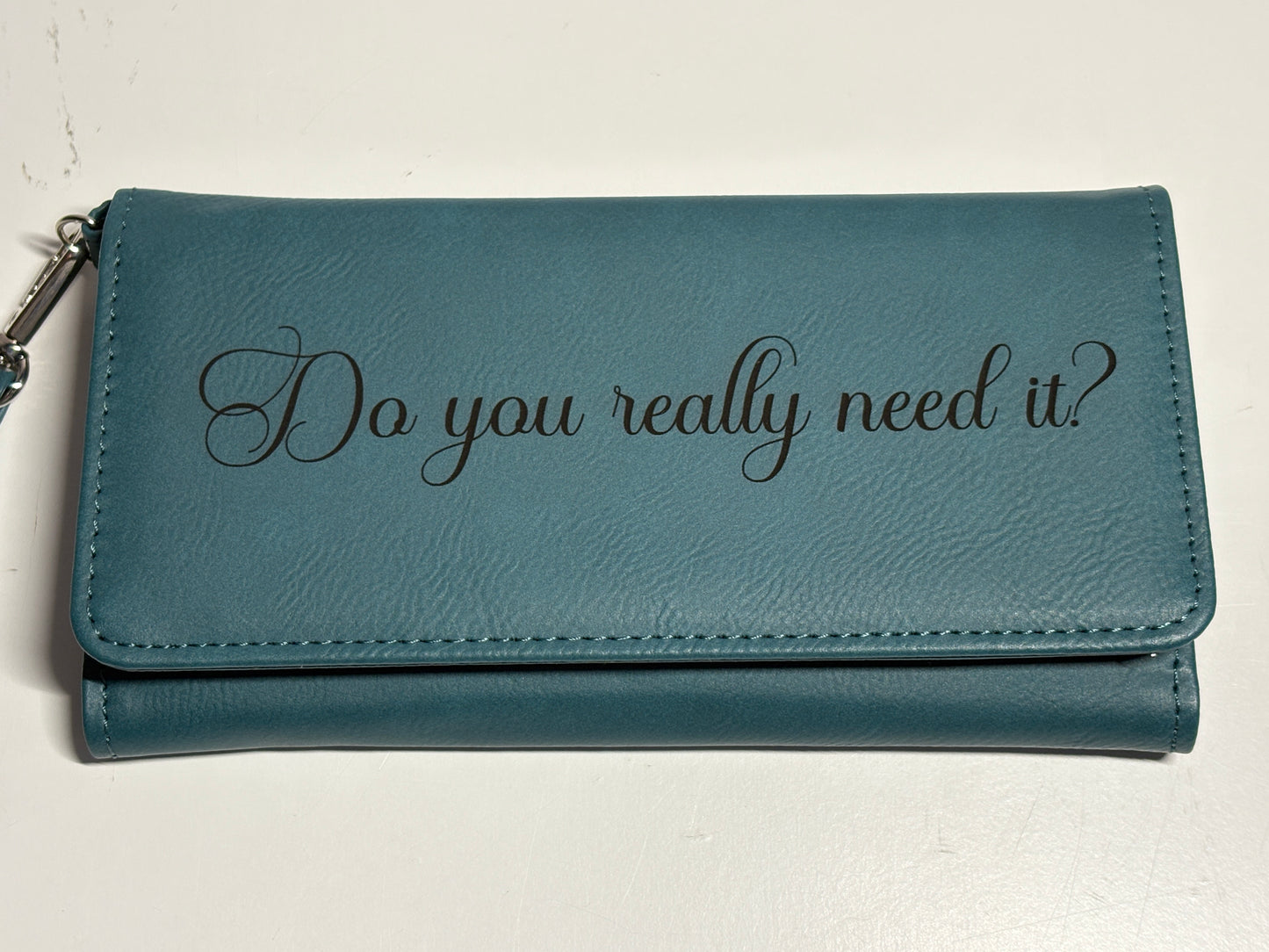 Design Your Own - Ladies Leather Wallet Engraved