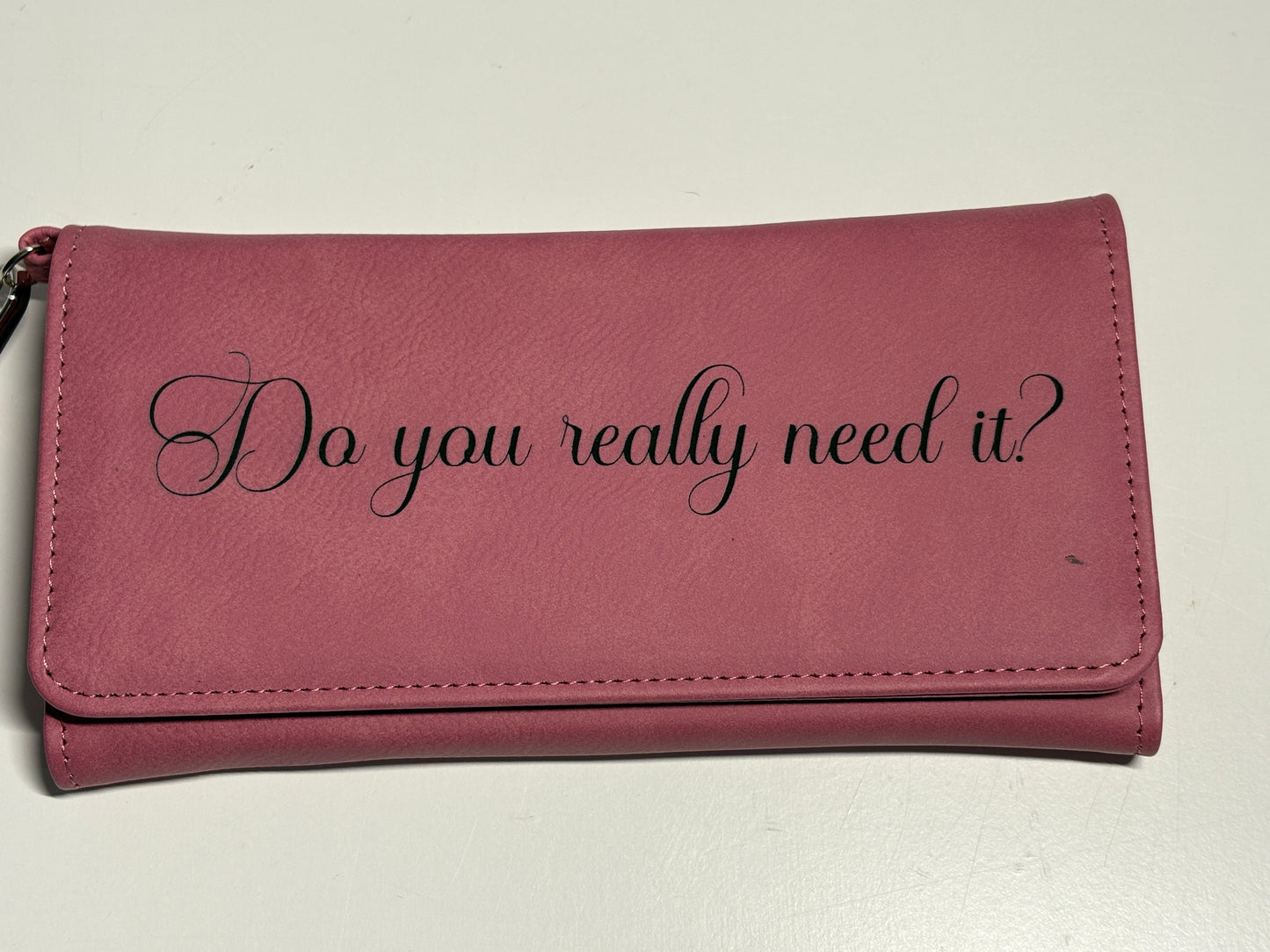 Design Your Own - Ladies Leather Wallet Engraved