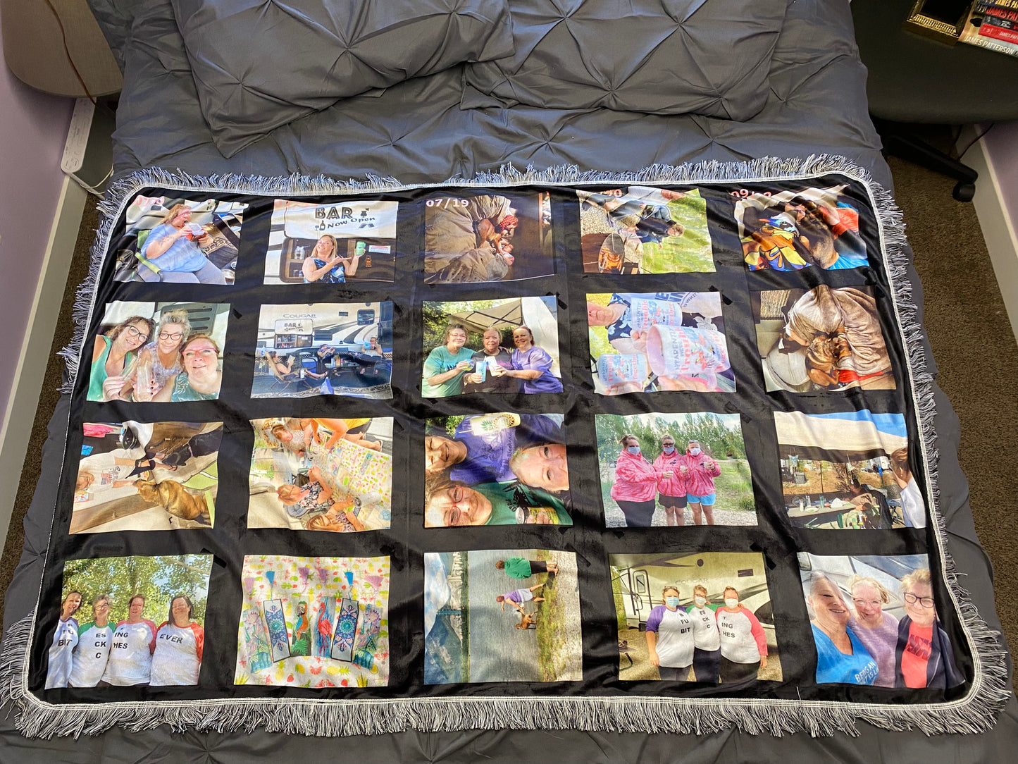 Design Your Own - 20 Panel Photo Blanket