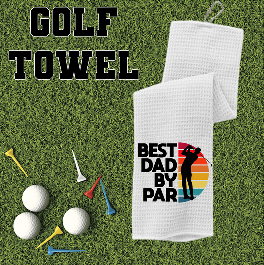 Best Day By Par - Golf Towel