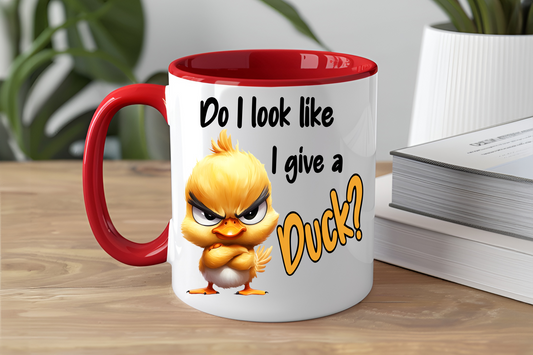 Do I Look Like I Give A Duck? - Ceramic and Glass Mugs