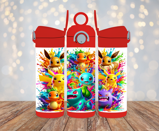 Video Game 2 - 12oz Kids Water Bottle