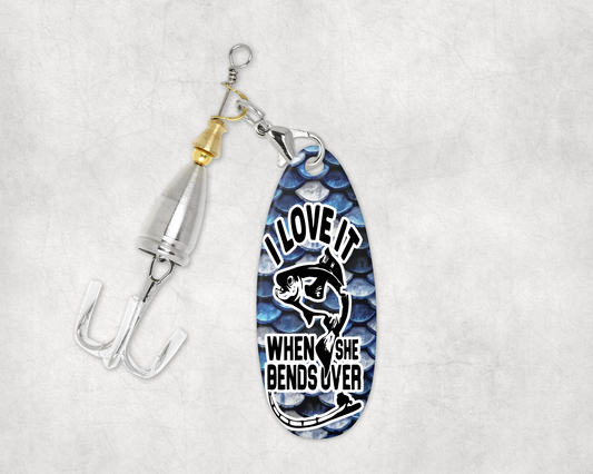 I Love It When She Bends Over - Fishing Lure with Gift Box