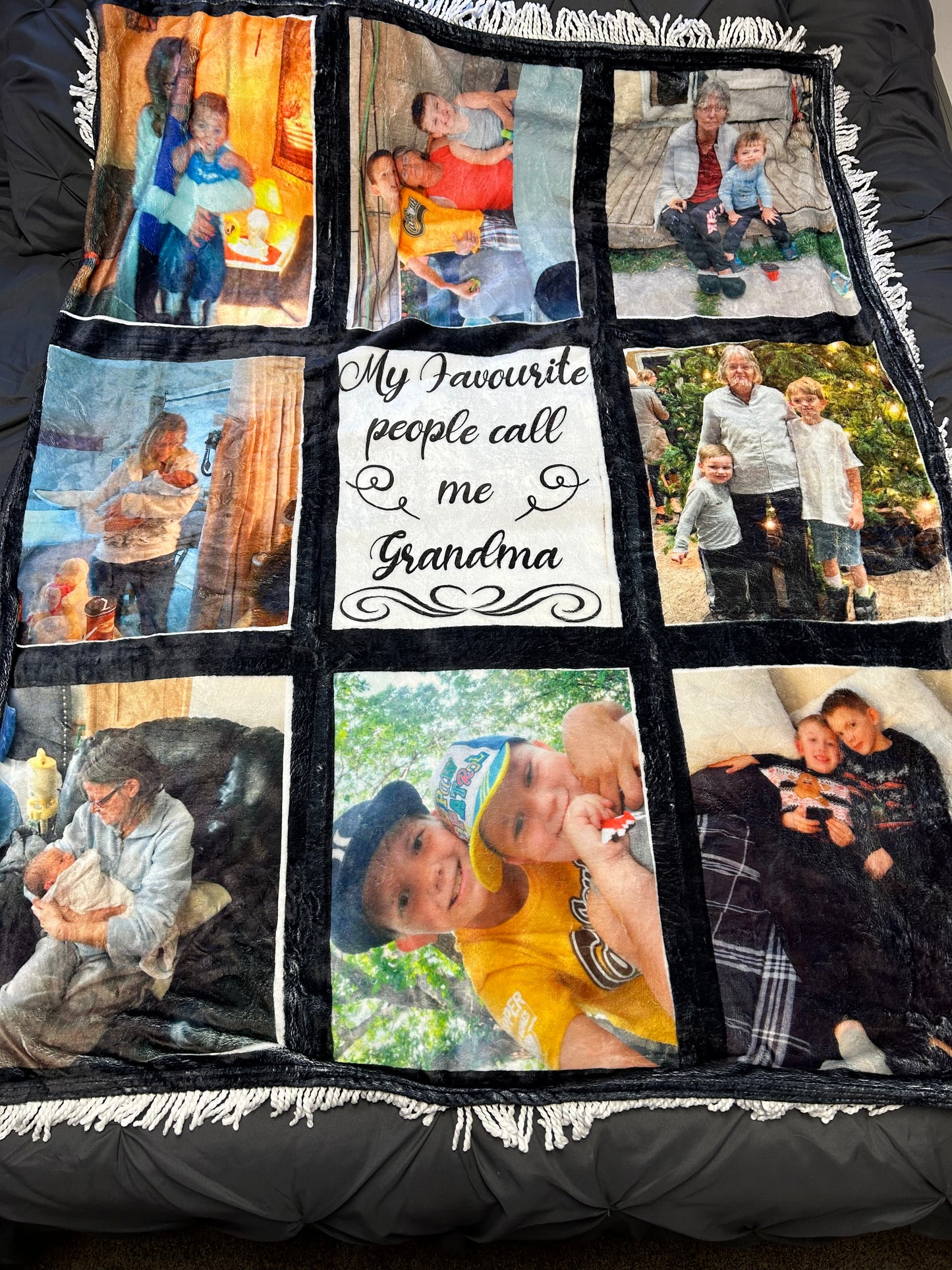 Design Your Own - 9 Panel Photo Blanket