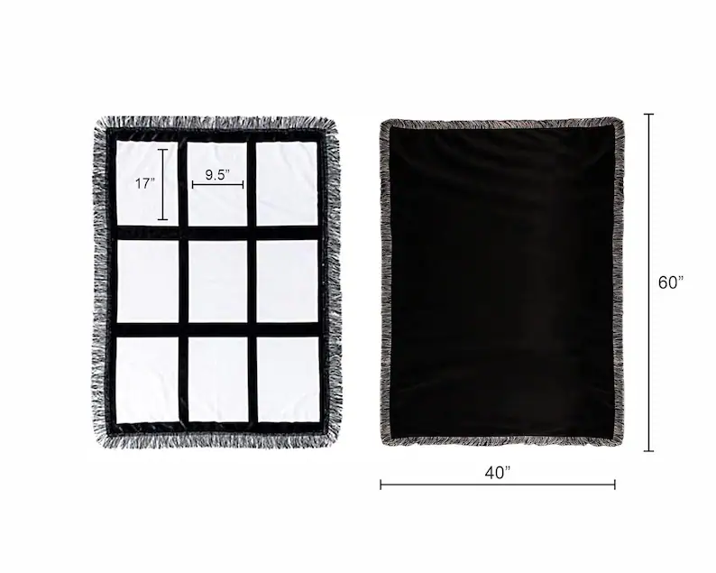 Design Your Own - 9 Panel Photo Blanket