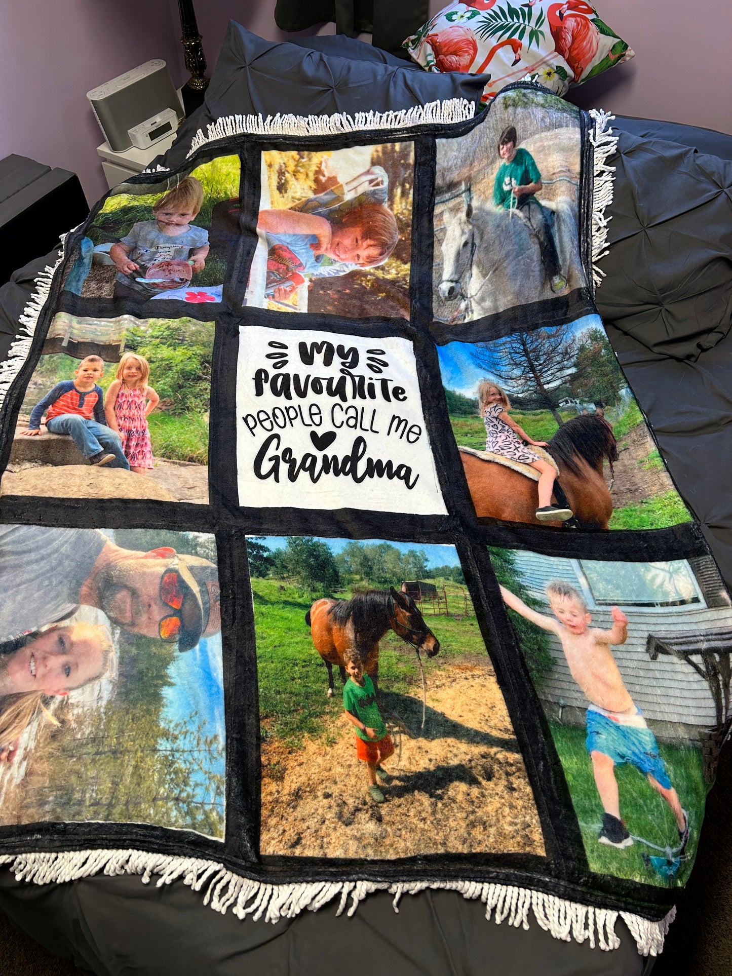 Design Your Own - 9 Panel Photo Blanket
