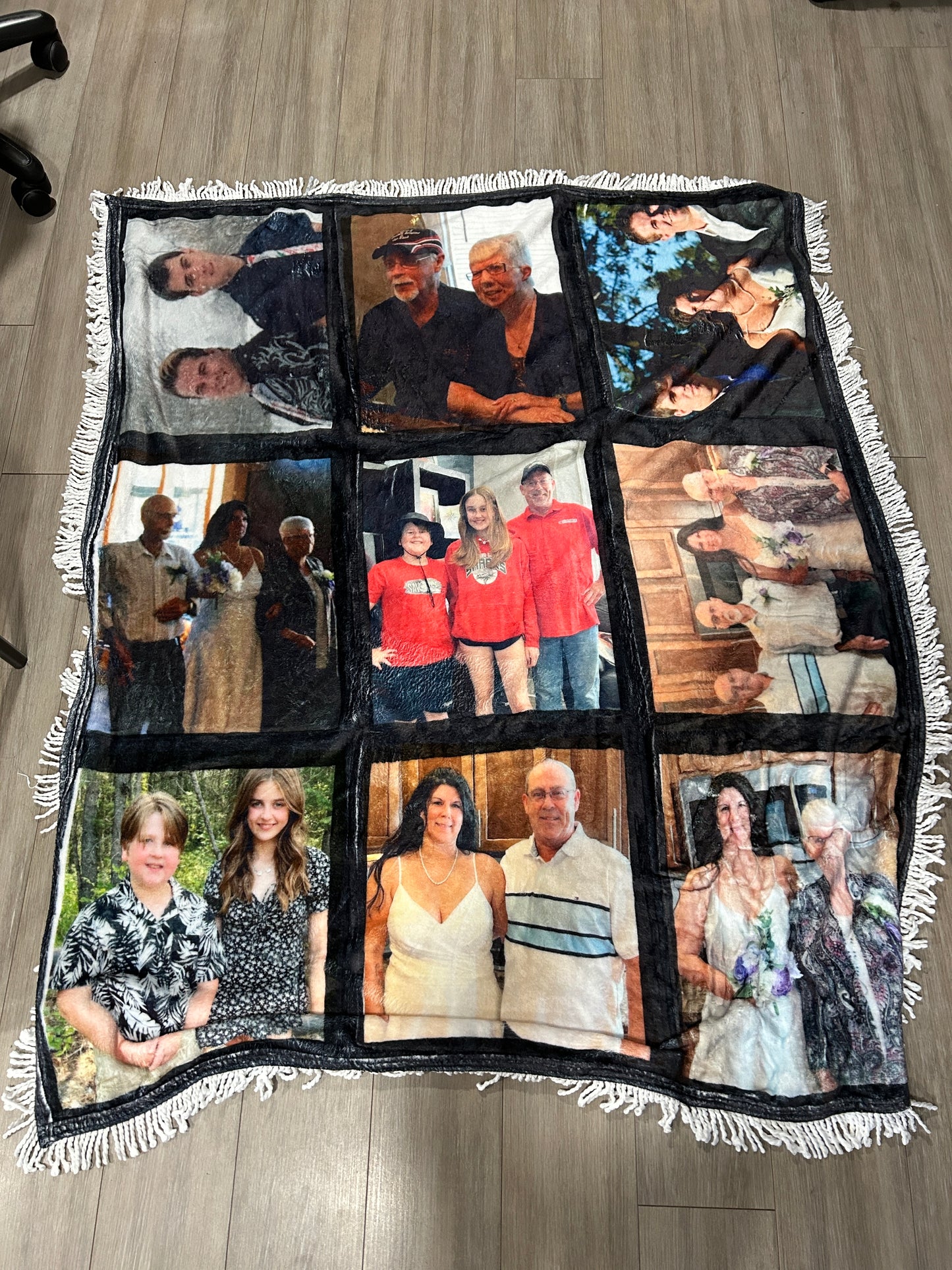 Design Your Own - 9 Panel Photo Blanket