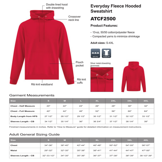 Design Your Own - Unisex Hoodie, ATCF2500