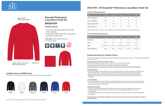 Design Your Own - Essential Performance Tees