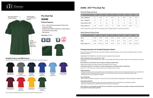 Design Your Own - Pro Club Tees & Polo