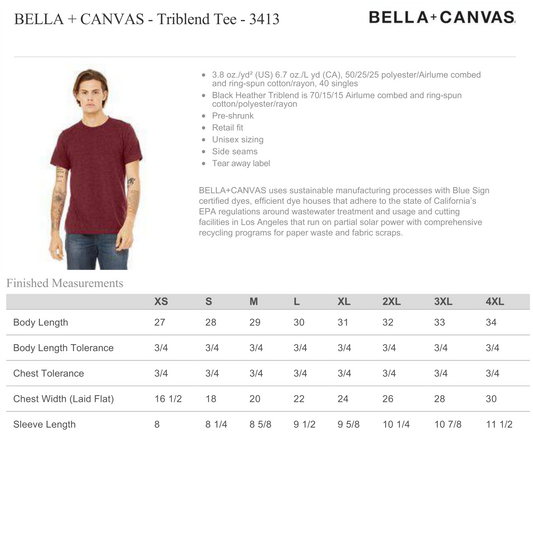 Design Your Own - Unisex T-Shirt, Bella Canvas 3413