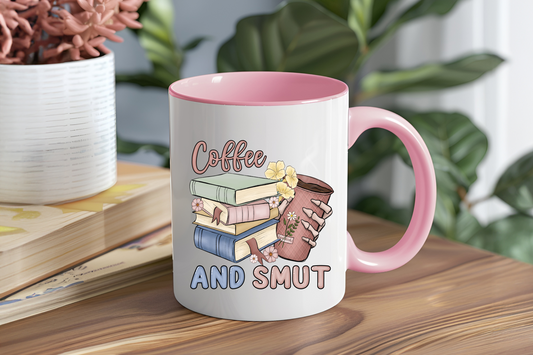 Coffee and Smut - Ceramic and Glass Mugs