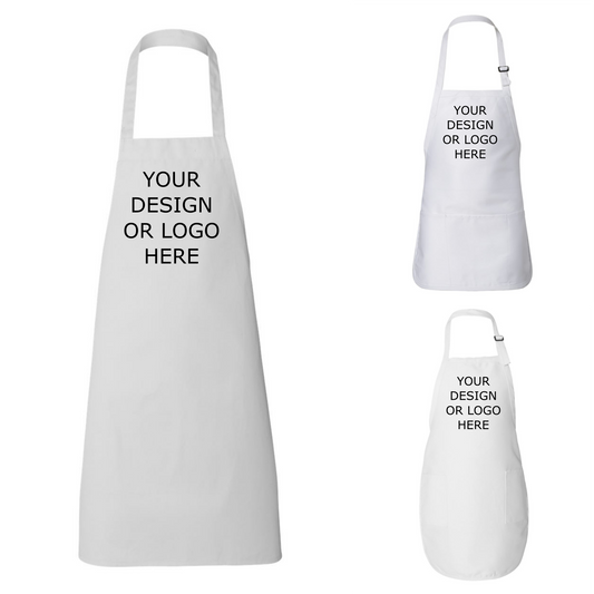 Design Your Own - Apron with 4 styles & sizes