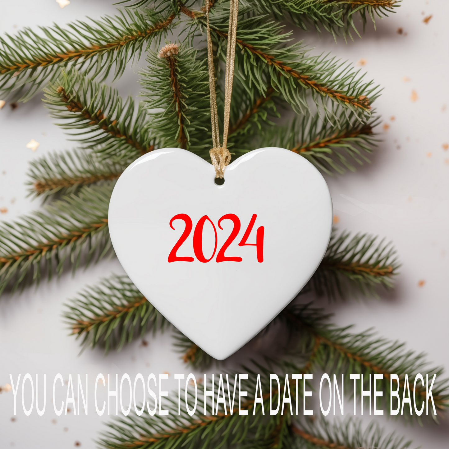 Dear Daddy This Christmas I'll Be Snuggled Up In Mommy's Tummy But Next Christmas I'll Be Cuddle Up With You Christmas Ornament