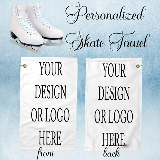 Design Your Own - Figure Skate Towel