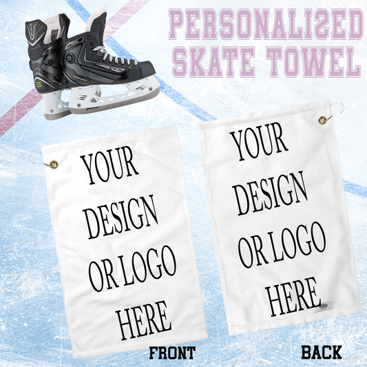 Design Your Own - Hockey Skate Towel