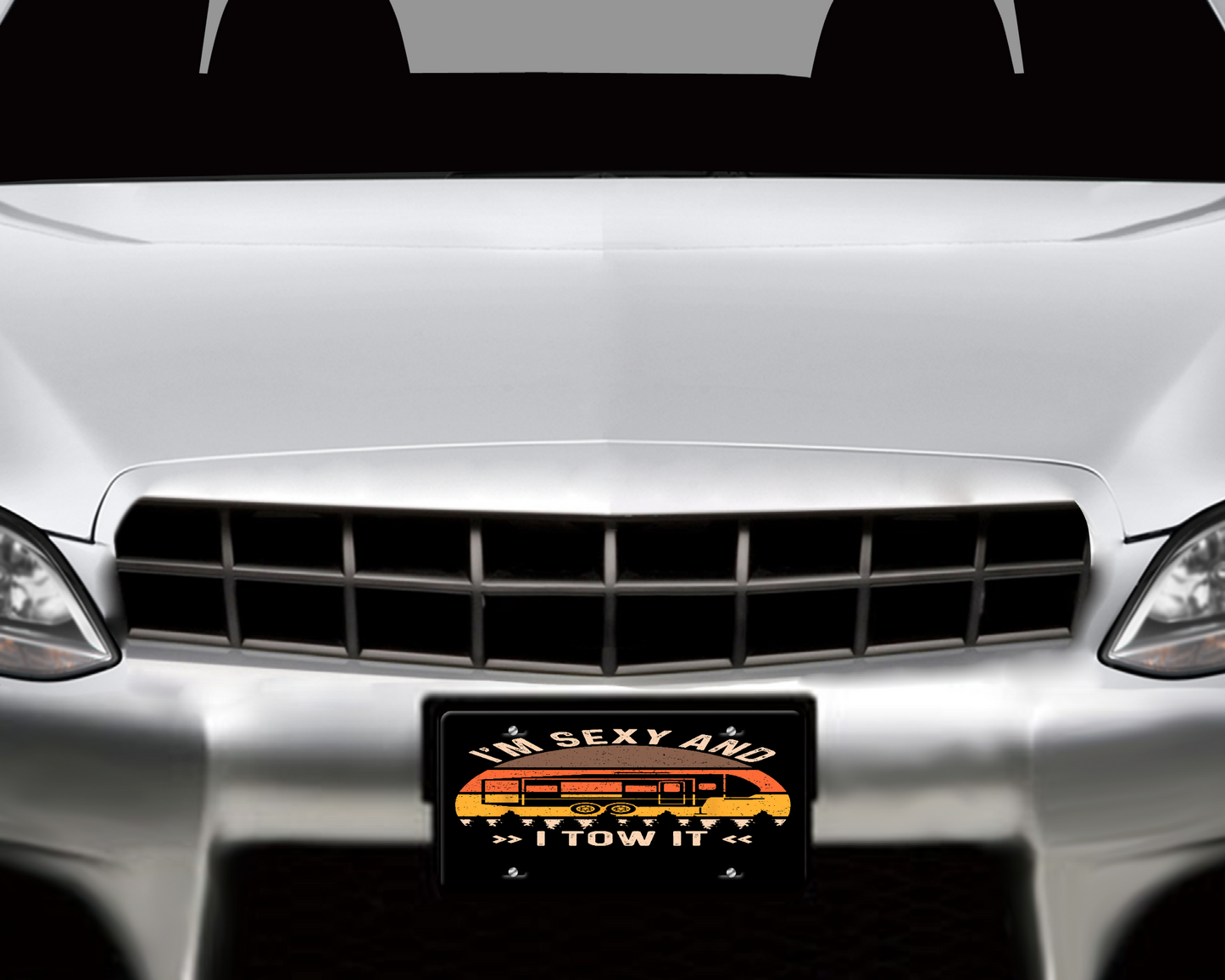 I'm Sexy And i Tow It, 2 designs to choose from  - Vehicle License Vanity Plate
