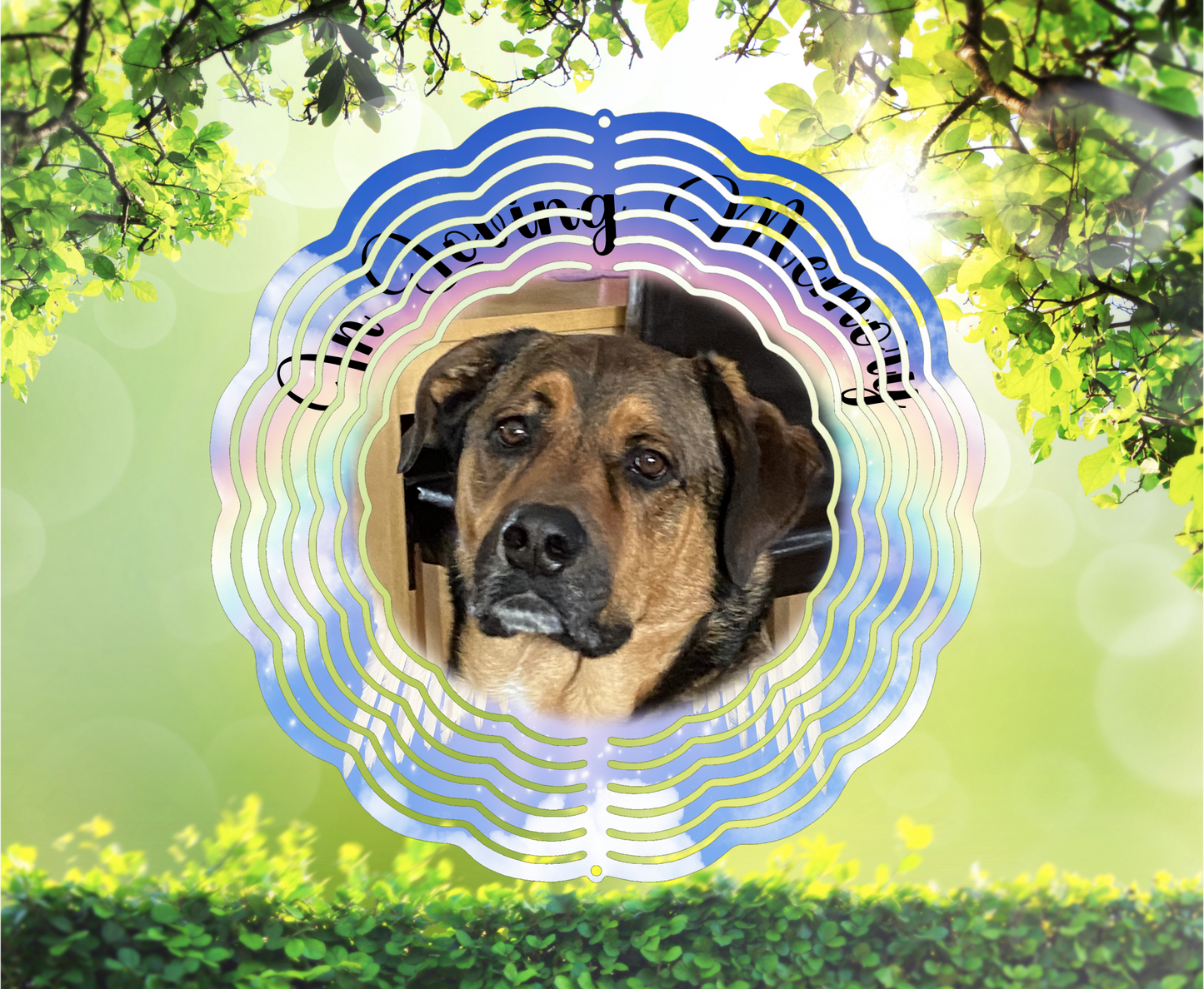 In Loving Memory, Personalized Photo - Wind Spinner, 6 styles & 2 sizes to choose from