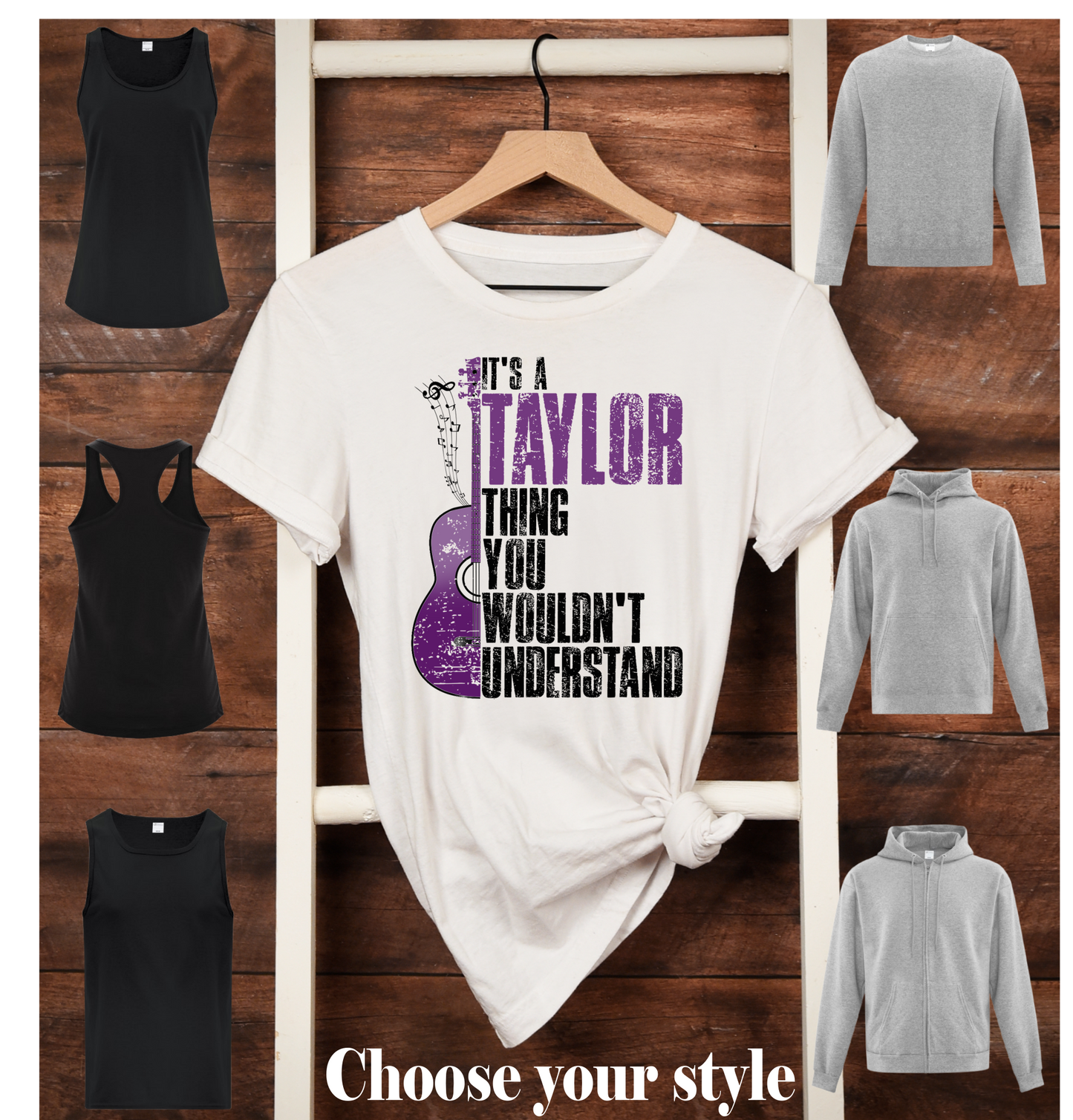 It's A Taylor Thing You Wouldn't Understand - Adult T-Shirts, Tank Tops, Sweatshirts & Hoodies