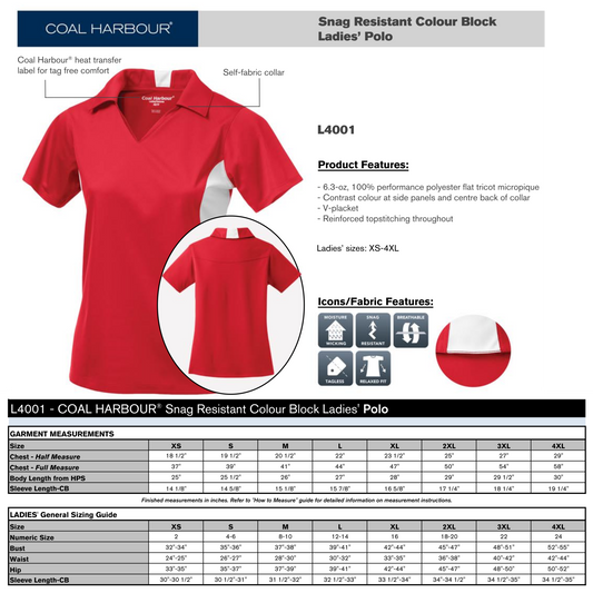 Design Your Own - Ladies Polo, L4001