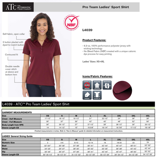 Design Your Own - Ladies Polo, L4039