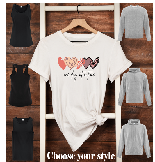 One Day At A Time - Adult T-Shirts, Tank Tops, Sweatshirts & Hoodies