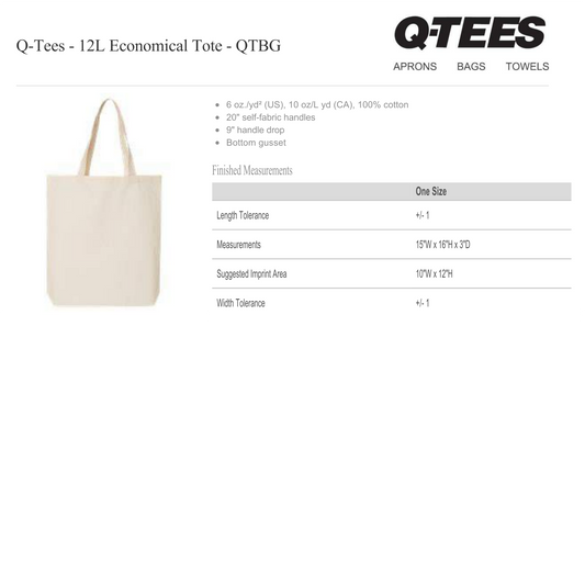 Design Your Own - 12L Gusseted Shopping Bag, Q1000