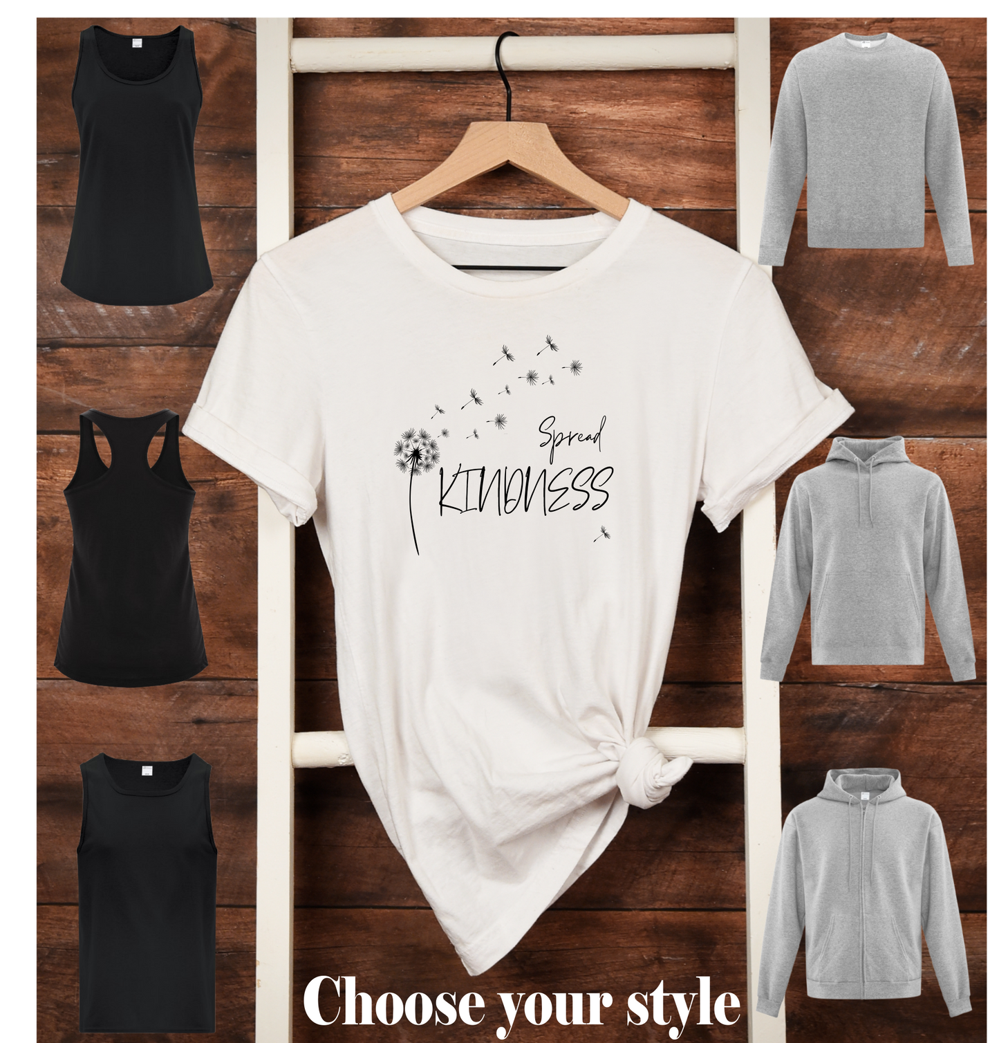 Spread Kindness - Adult T-Shirts, Tank Tops, Sweatshirts & Hoodies