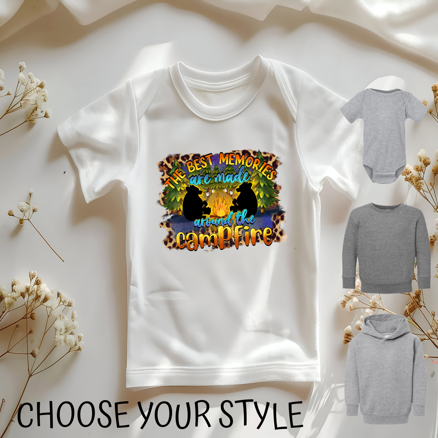 The Best Memories Are Made Around The Campfire - Infant & Toddler Styles & Sizes