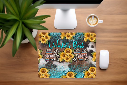 World's Best Mom - Mouse Pad, 3 sizes to choose from